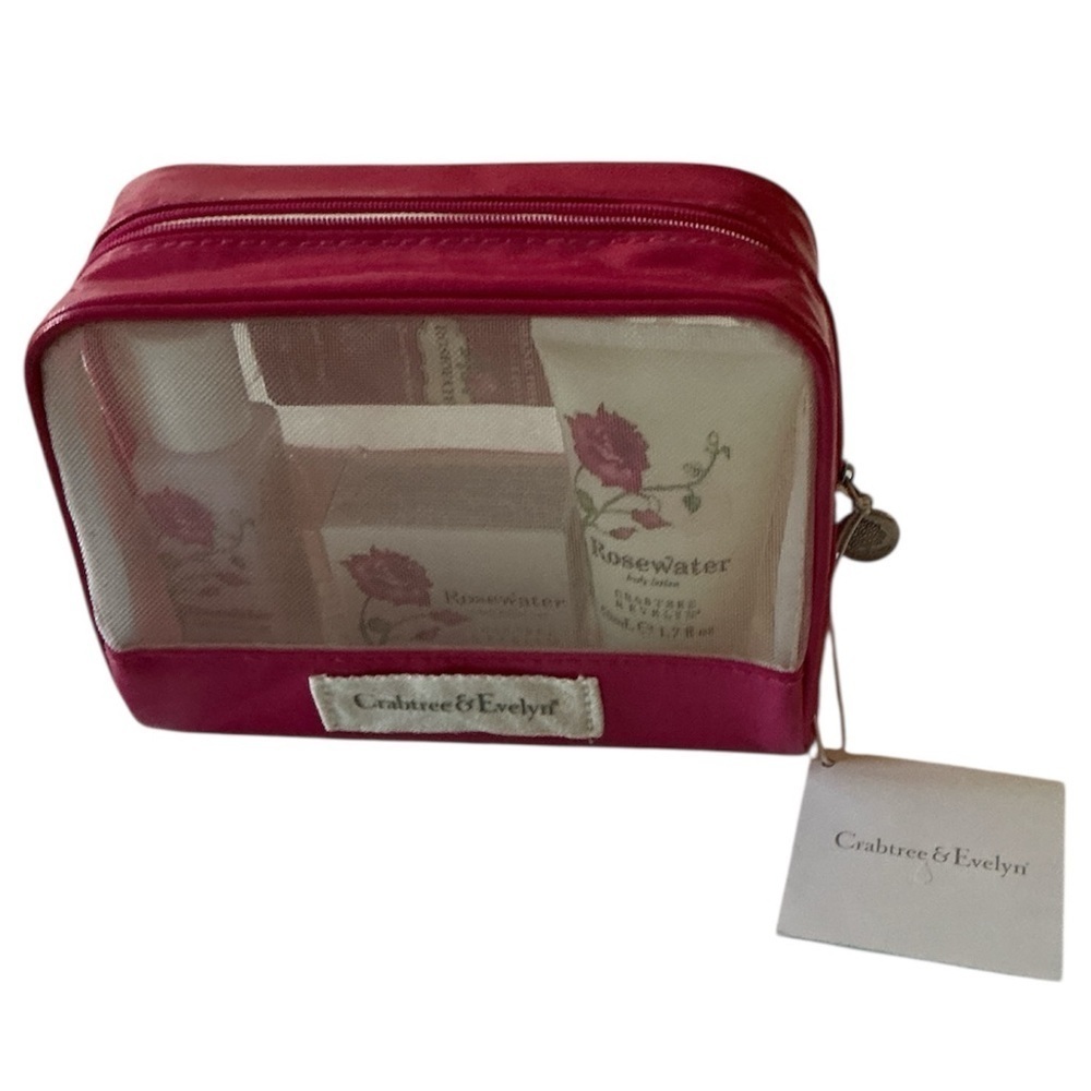 Crabtree & Evelyn Rosewater Mini Gift Set in Vibrant Bag